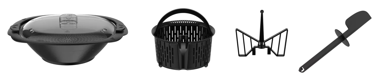 NRC-M30NB Auto-cuiseur Tout-En-1 Nardi 6L 1000W Digital Inox - 1