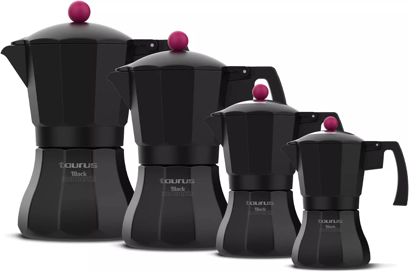 KCP9003I Cafetière Italienne Taurus Black Moments 3 Tasses - 4