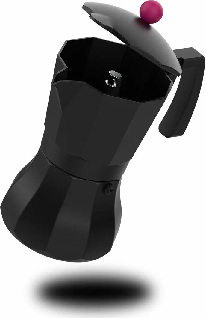 KCP90012I Cafetière Italienne Taurus Black Moments 12 Tasses - 1