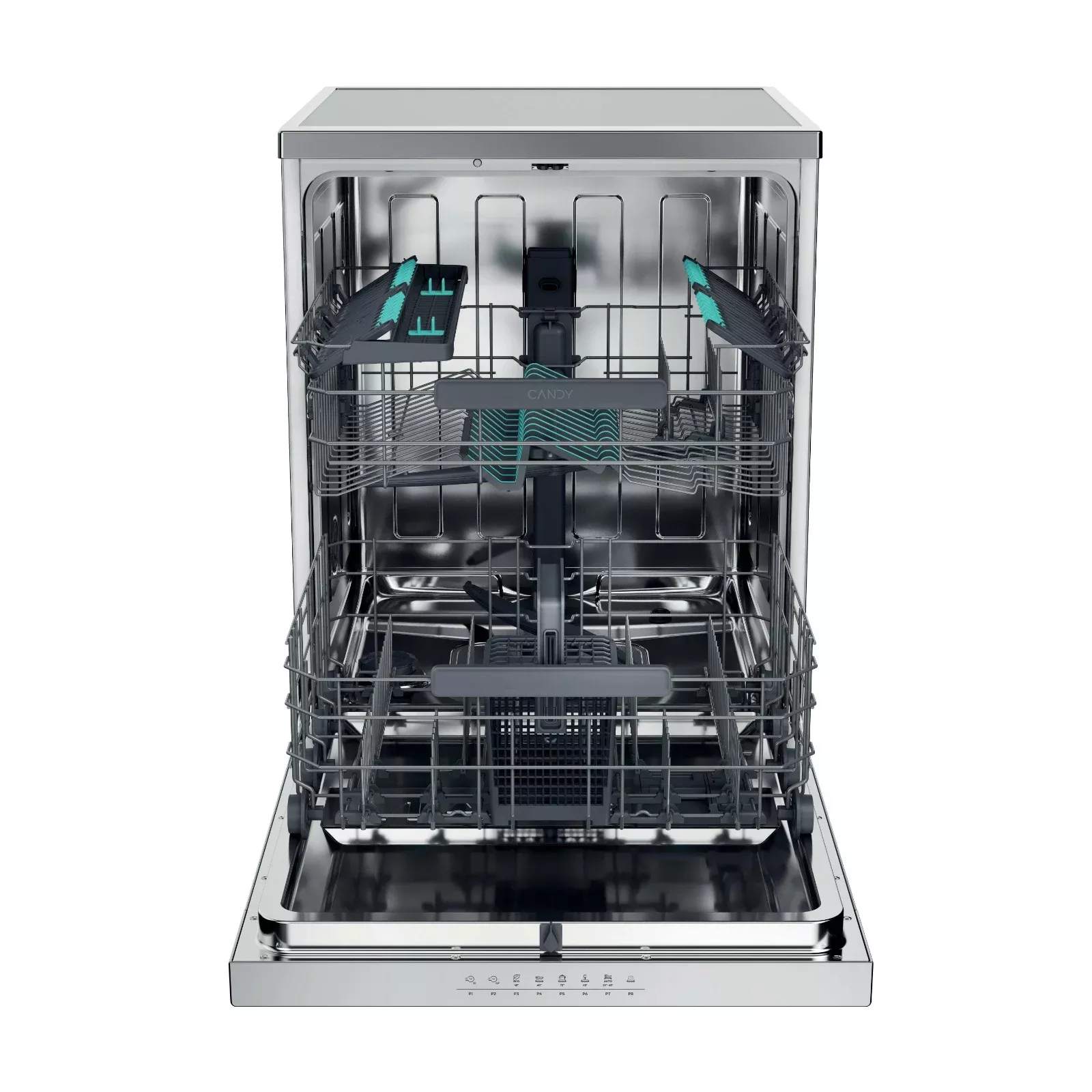 CF4C53F1PX Lave-vaisselle Candy Rapidò Inverter 16c Inox - 6