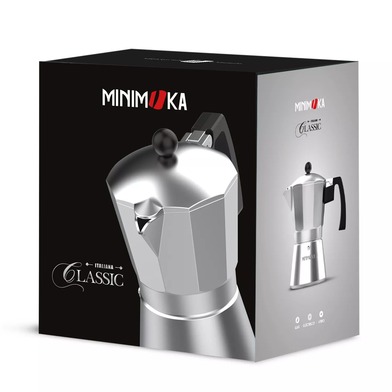 KCP9006 Cafetière Italienne Taurus Minimoka 6 Tasses - 2