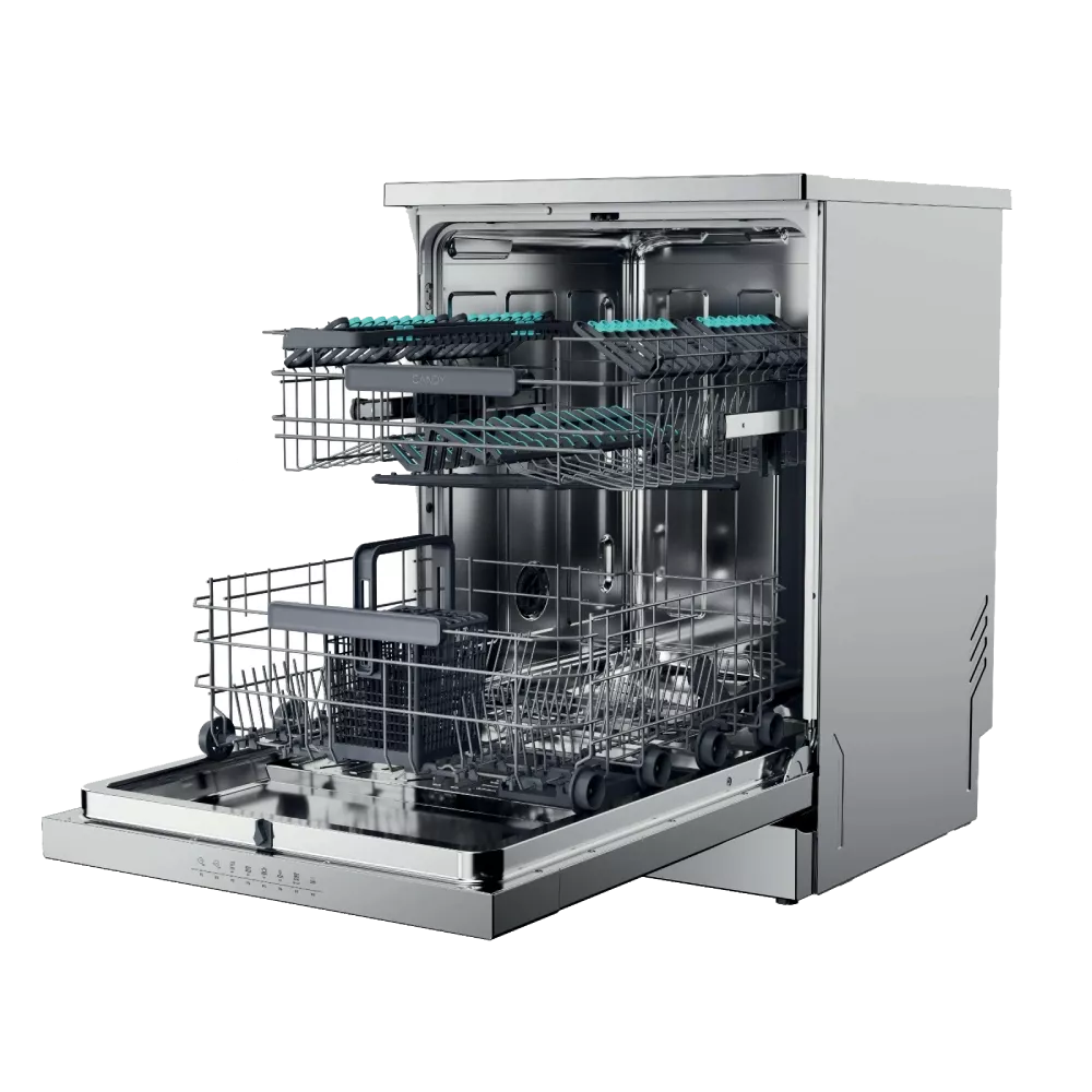 CF4C53F1PX Lave-vaisselle Candy Rapidò Inverter 16c Inox - 2