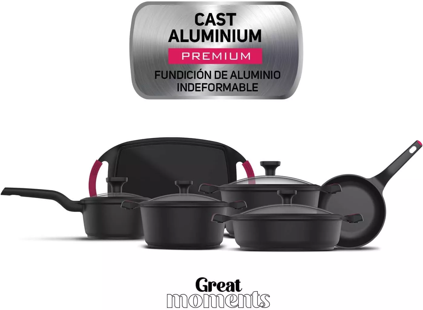 KPA3022 poele taurus great moments 22cm noir - 10