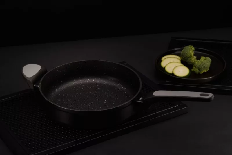 830881 Sauteuse Salto Silver Nois 26 cm avec Couvercle - 9