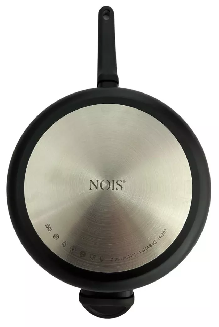 830898 Sauteuse NOIS Salto Silver 28 cm 4,6L & Couvercle - 3