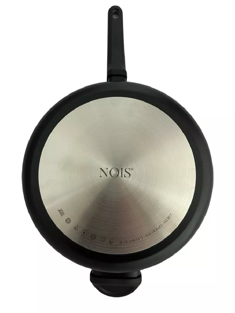 830881 Sauteuse Salto Silver Nois 26 cm avec Couvercle - 4