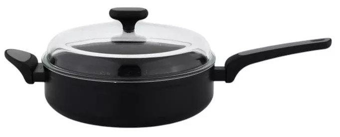 830898 Sauteuse NOIS Salto Silver 28 cm 4,6L & Couvercle - 1