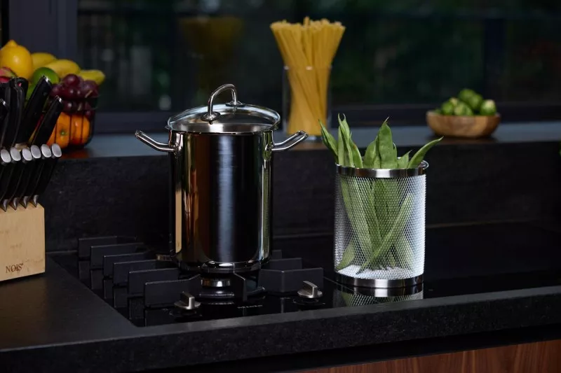 830508 Pot à Asperges/Spaghetti Nois Pierro Elegance 4,1L - 3