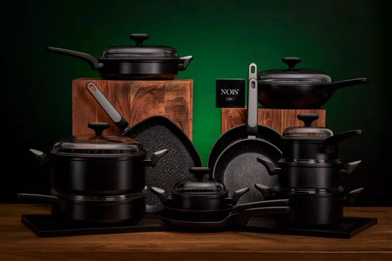 830812 Faitout NOIS Salto Silver 18 cm 2L avec Couvercle - 8