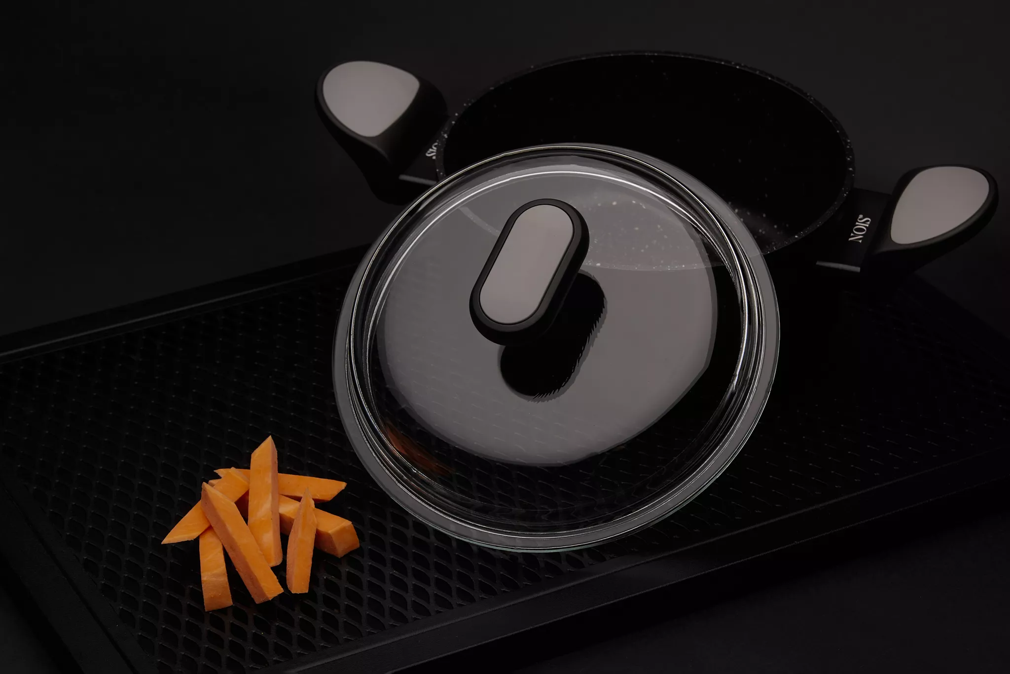 830836 Marmite Salto Silver Nois 28 cm 7L Induction - 4