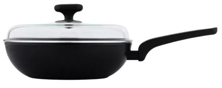 830904 Poêle Wok NOIS Salto Silver 28 cm avec Couvercle - 2