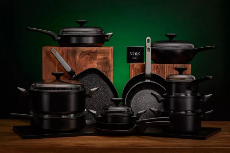 830881 Sauteuse Salto Silver Nois 26 cm avec Couvercle - 10