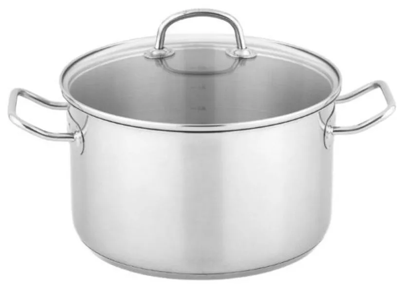 830478 marmite nois Pierro Elegance inox 18/10 6L 24cm - 0