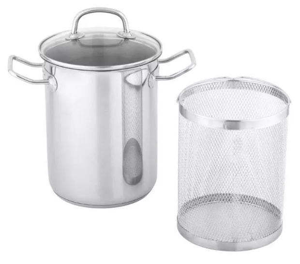 830508 Pot à Asperges/Spaghetti Nois Pierro Elegance 4,1L - 0