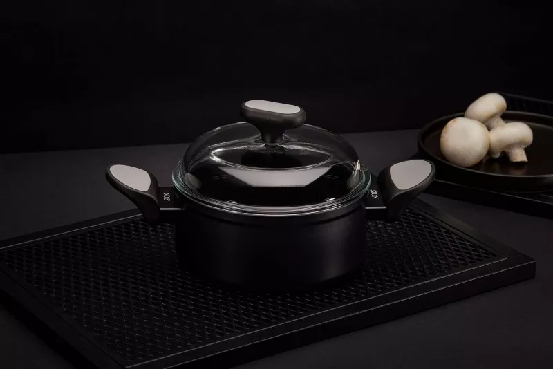 830812 Faitout NOIS Salto Silver 18 cm 2L avec Couvercle - 4