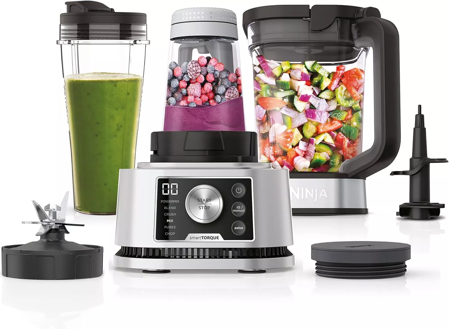 CB350EU Blender 3en1 Ninja Foodi Power Nutri 1200W - 0