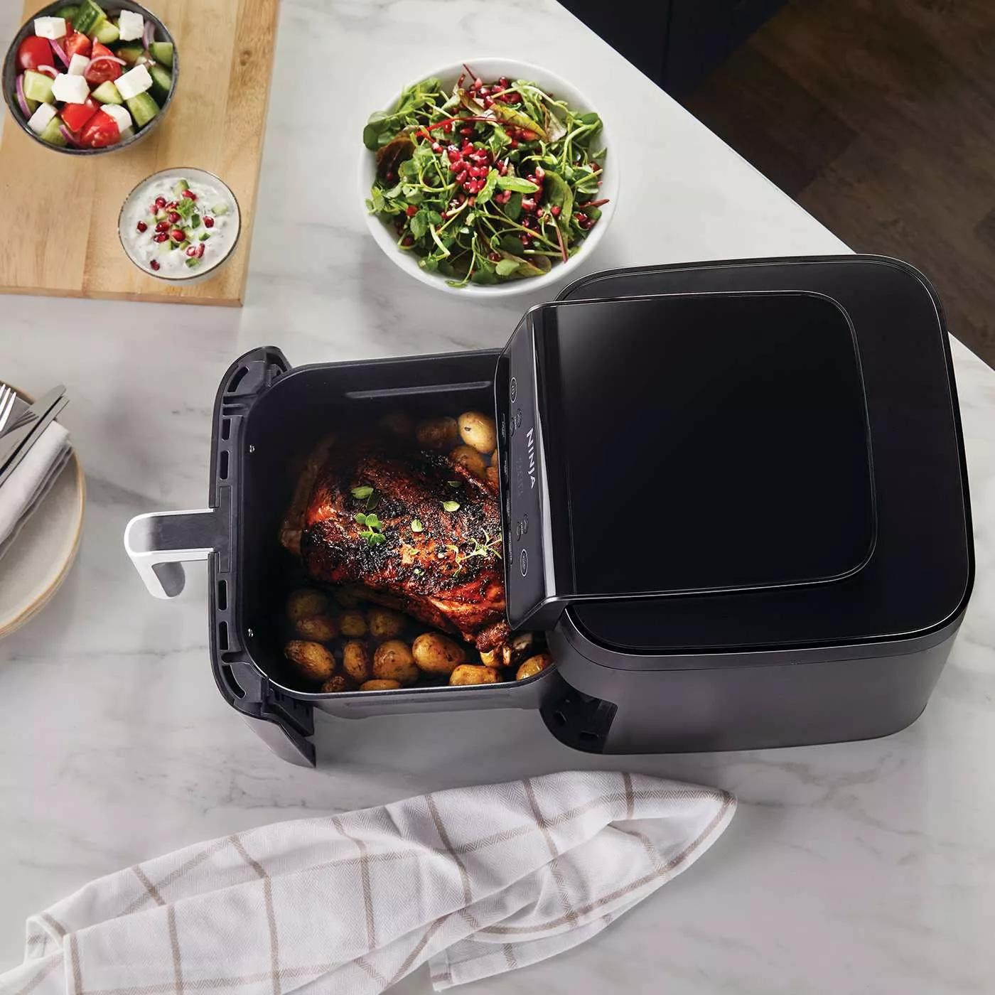 AF170EU Friteuse Air Fryer Ninja 1 Bac 4en1 6,2 L Noir - 10