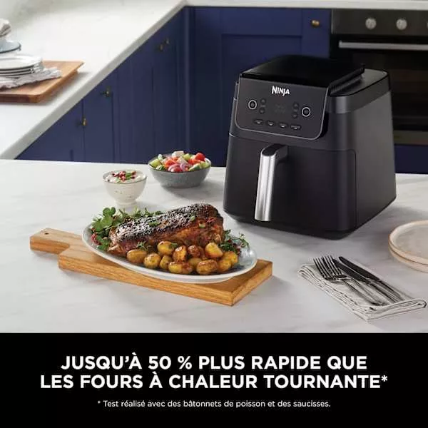 AF170EU Friteuse Air Fryer Ninja 1 Bac 4en1 6,2 L Noir - 2