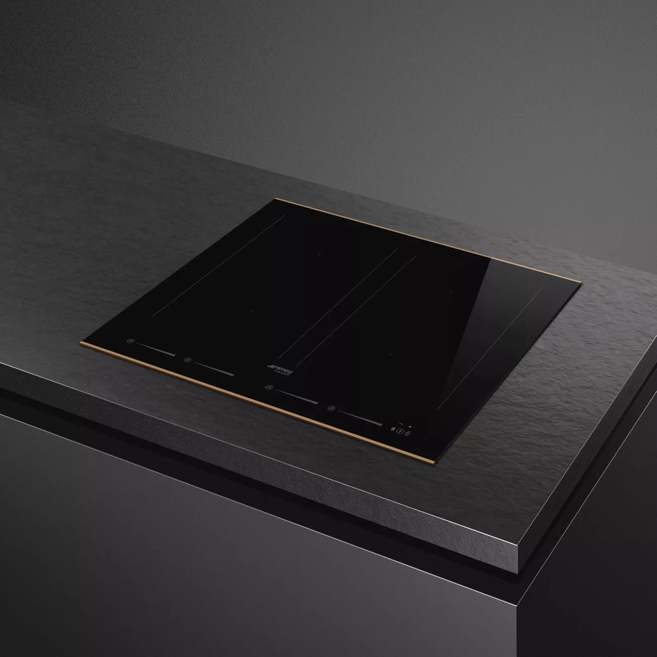 SIM6644R Plaque induction SMEG Dolce Stil Novo 60cm 4 zones - 1