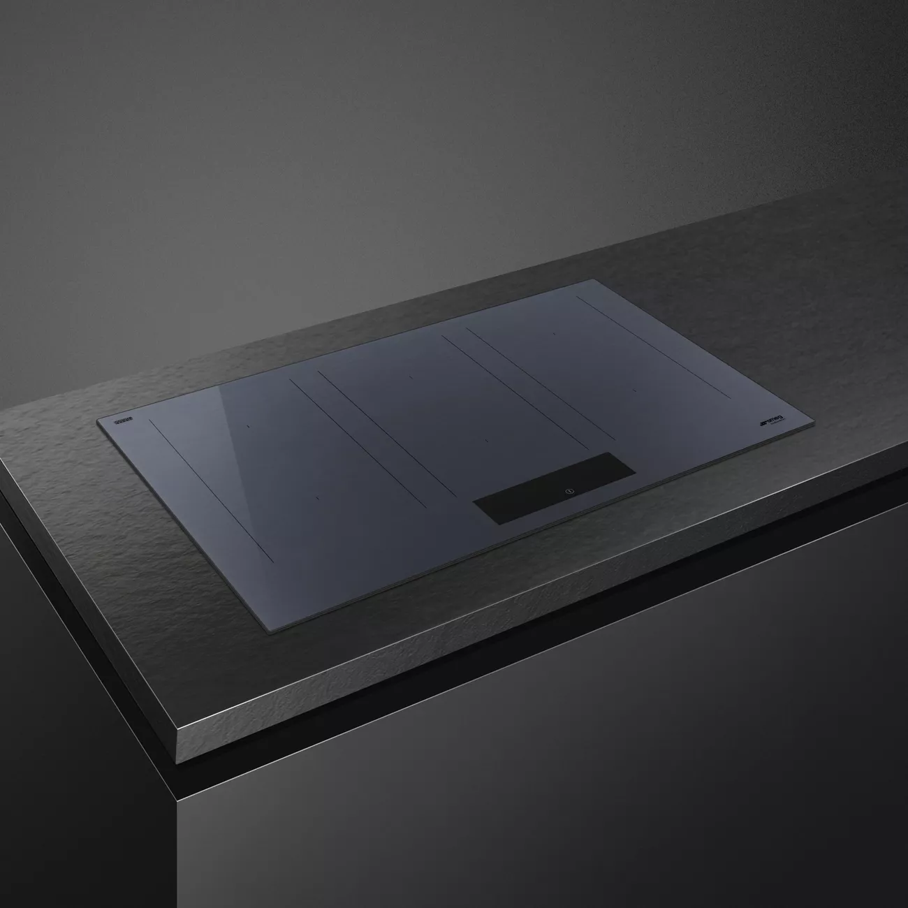 SIM1864DGPB3 Plaque induction SMEG Linea 80cm 6 zones - 1