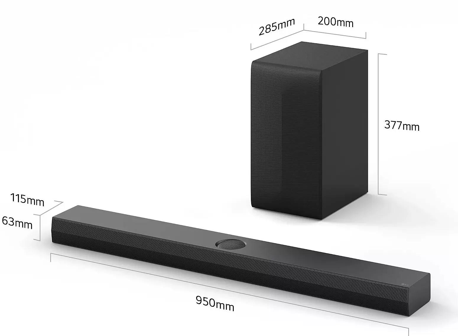 S70TY Barre de son LG Dolby Atmos 3.1.1 400W - 11