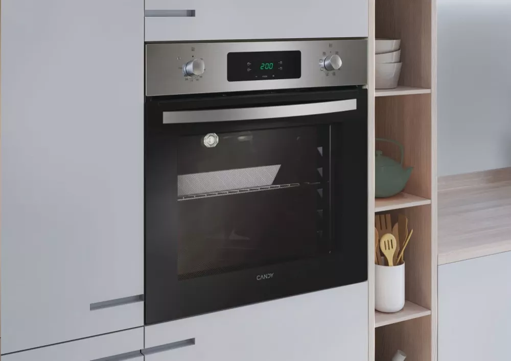 FIDX605 Four Candy 60cm elec ventilé 65L 8 prg inox - 2