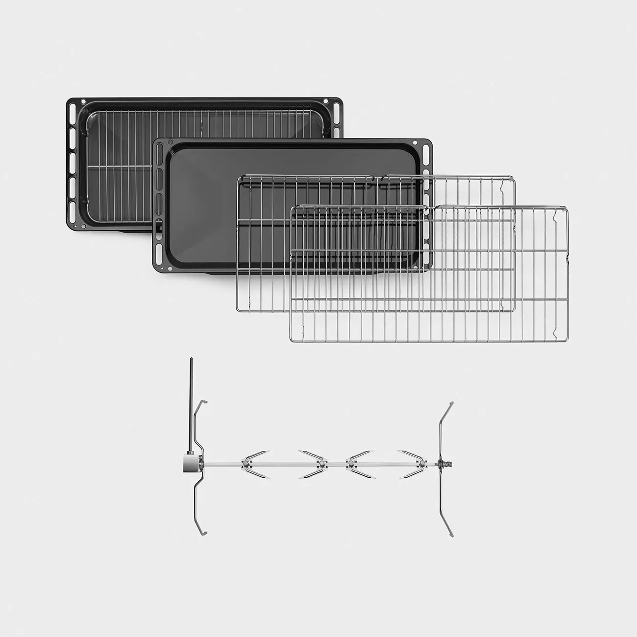 TR90BL9 Cuisinière SMEG Victoria 90cm Noir Gaz 115L - 8