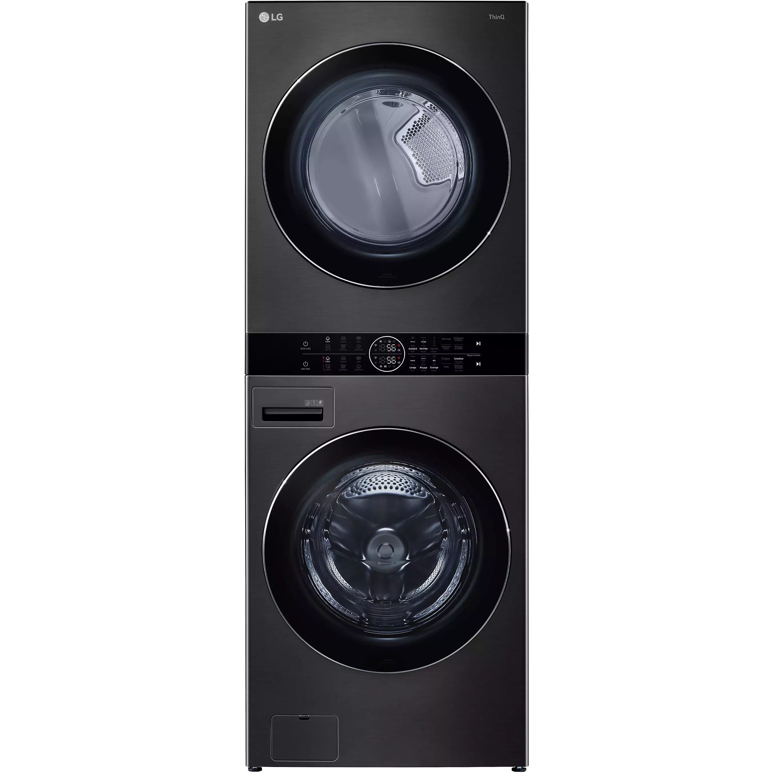 F761TOWERB2 Lave-linge séchant LG WashTower 17/16kg AI DD WiFi - 0