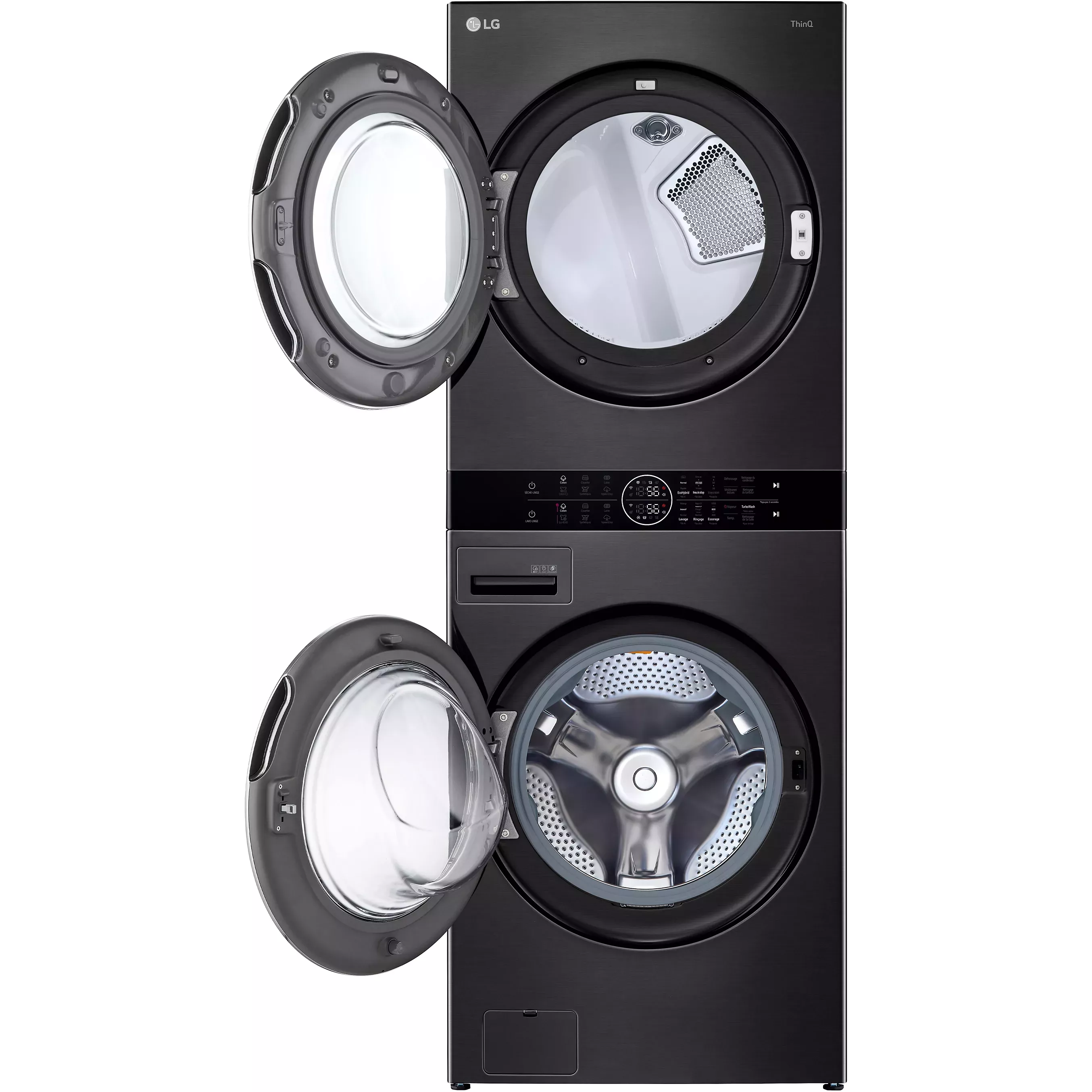 F761TOWERB2 Lave-linge séchant LG WashTower 17/16kg AI DD WiFi - 1