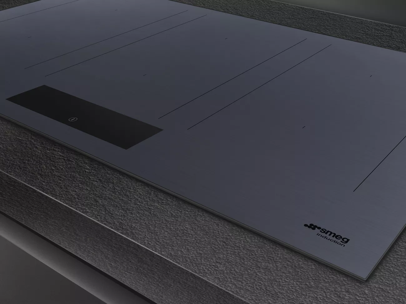 SIM1864DGPB3 Plaque induction SMEG Linea 80cm 6 zones - 2