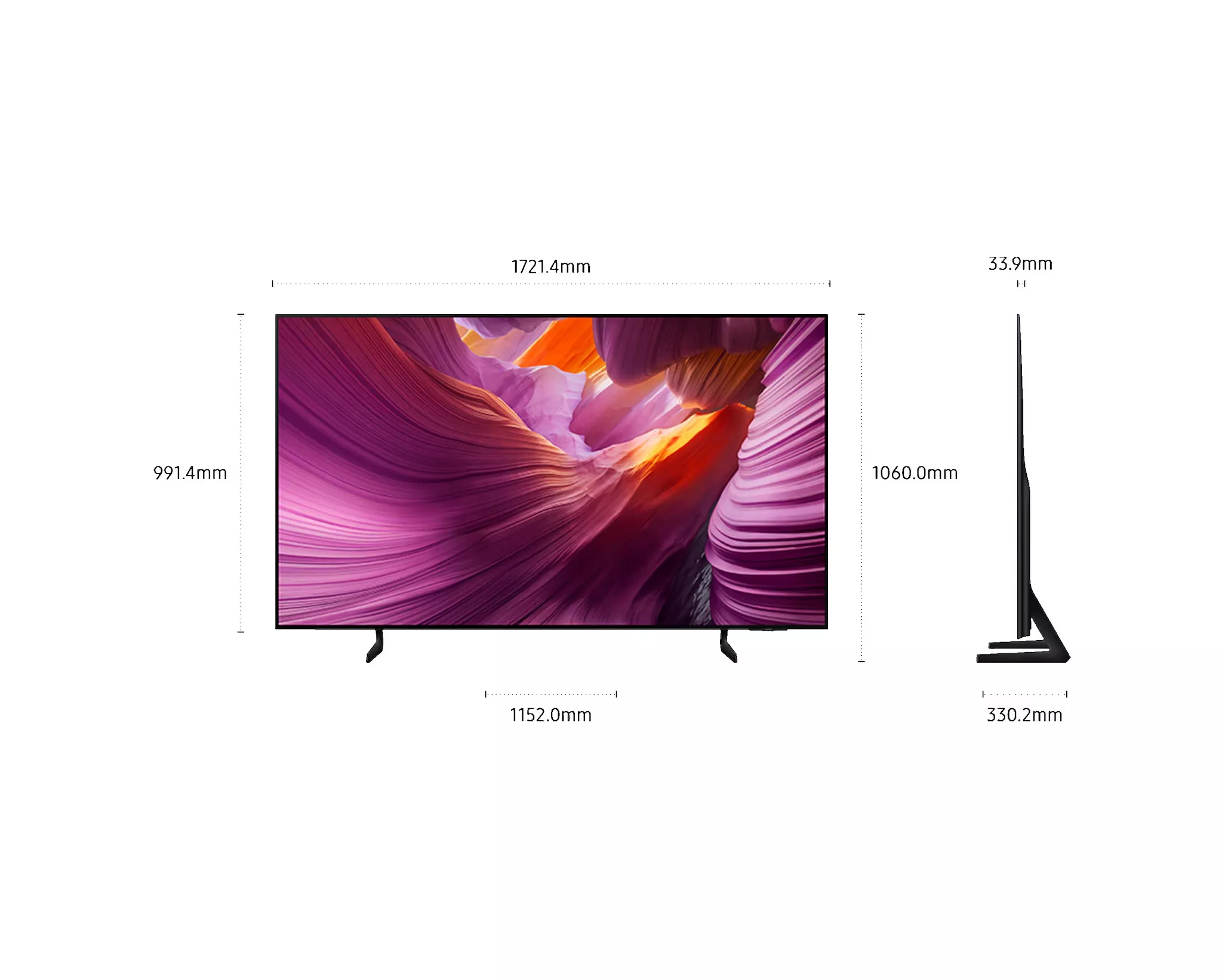 TQ77S85FAE TELEVISEUR SAMSUNG OLED  77 4K SMART AI 2025 - 12