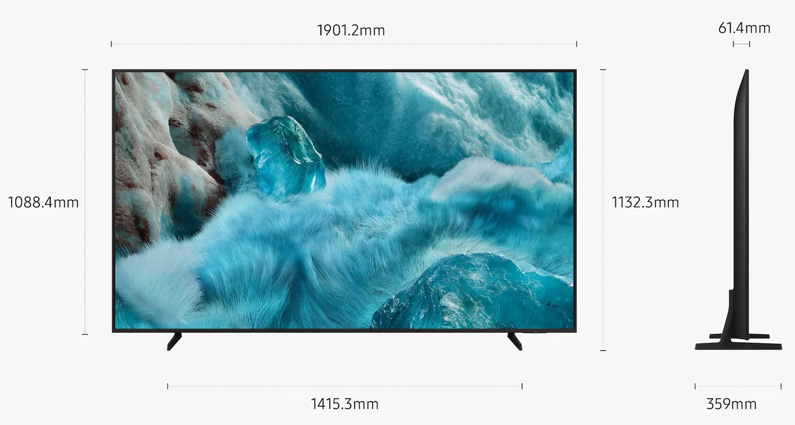 TQ85Q7FAA TELEVISEUR SAMSUNG QLED 85  AI Q7F 4K QUANTUM - 15
