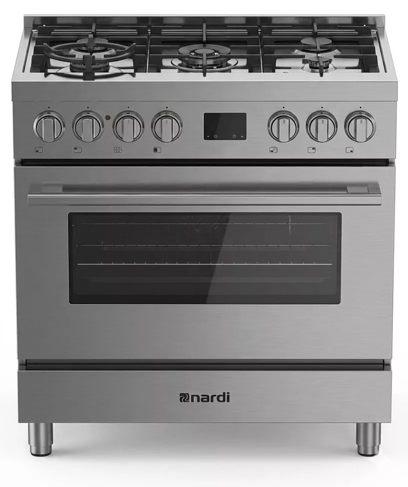 NCP590ML1X Cuisinière mixte Nardi MILANO 90 cm 125 L inox - 0