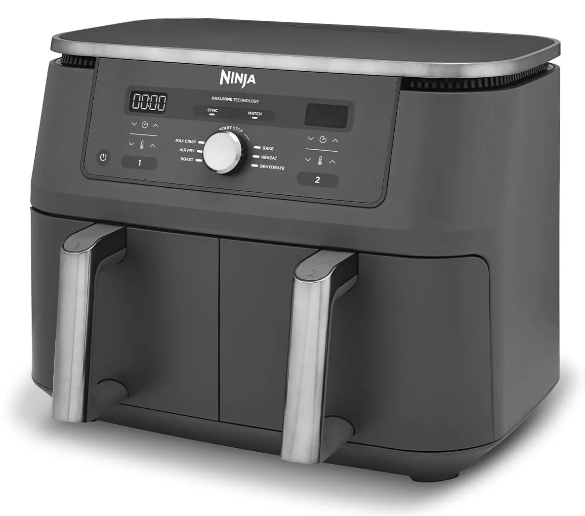 DZ400EU FRITEUSE AIR FRYER NINJA 2 BAC 9.5L 6en1 2KG - 2