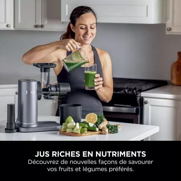 JC151EU Extracteur de Jus à Froid Ninja 1.1L 150W - 2
