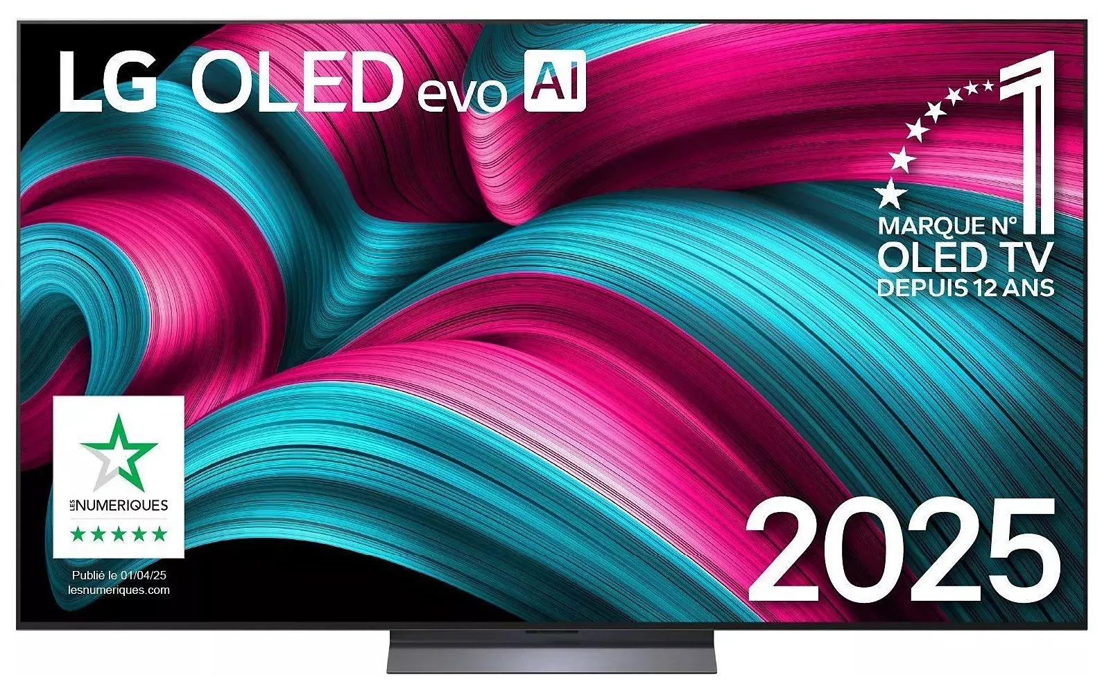 OLED77C5 TELEVISEUR LG OLED 77 C5 4K AI 144Hz Dolby Atmos - 0