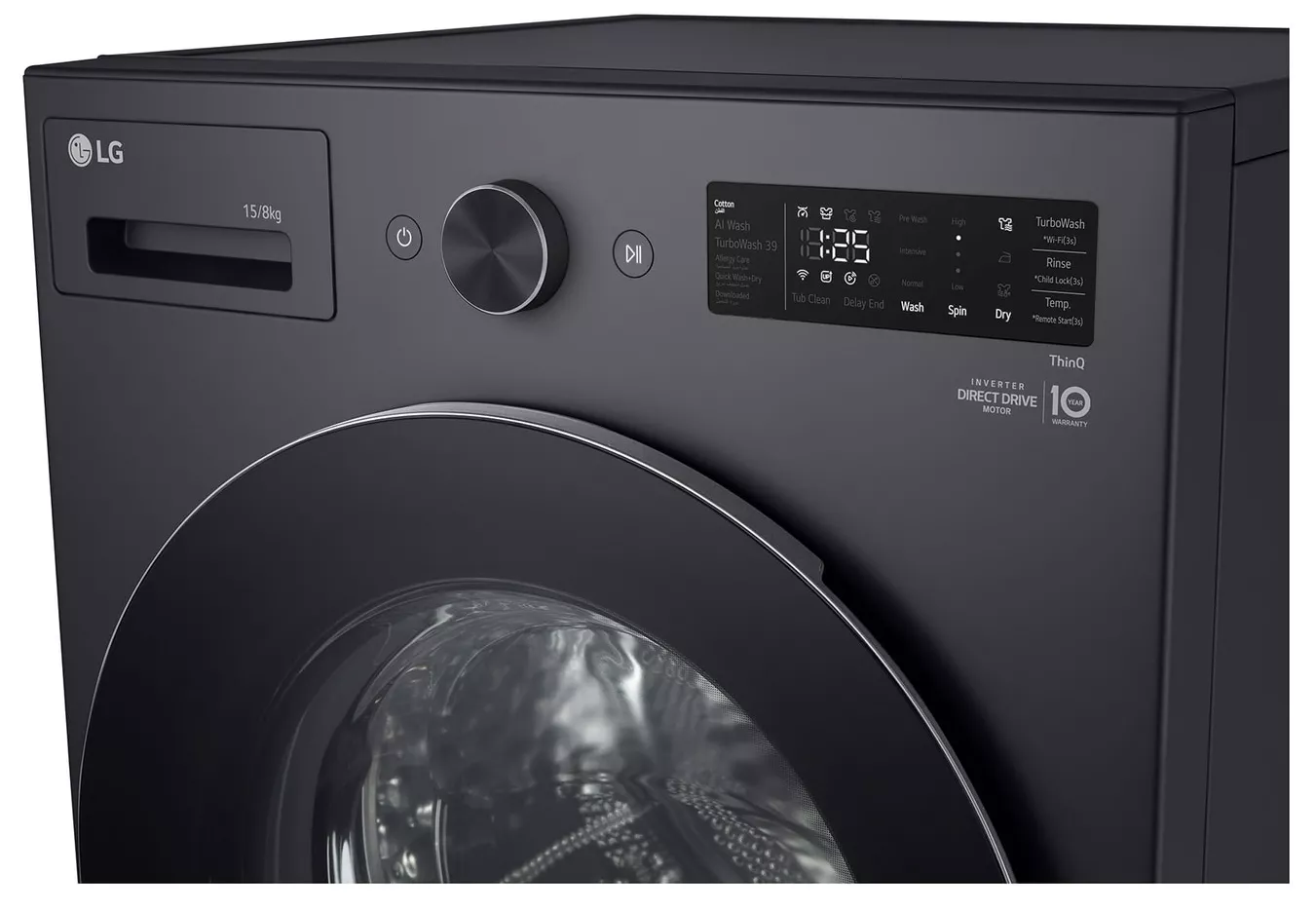 F0Z6DRP24.AE Lave-linge LG 15/8 kg AI DD TurboWash & Steam 2026 - 9