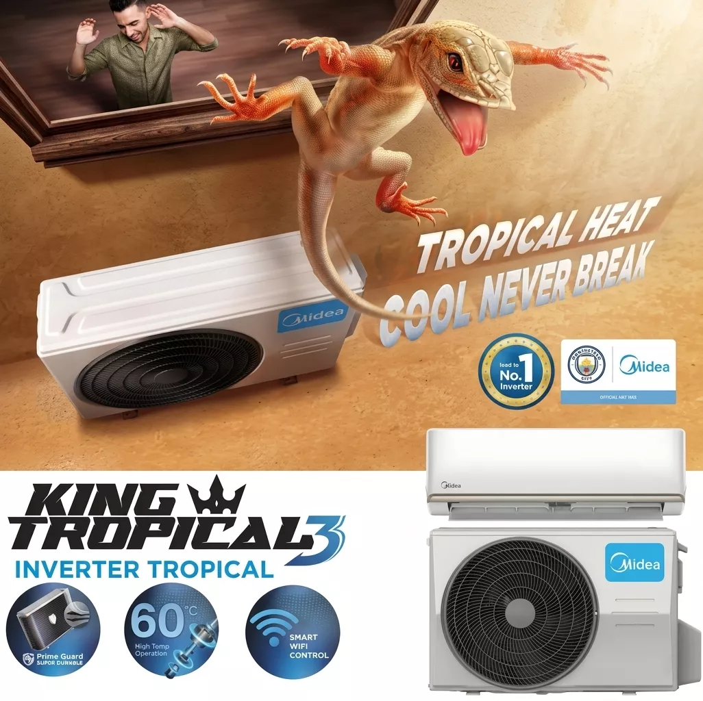 24BTU-KING Climatiseur Midea 24000 BTU King Tropical 3 - 5