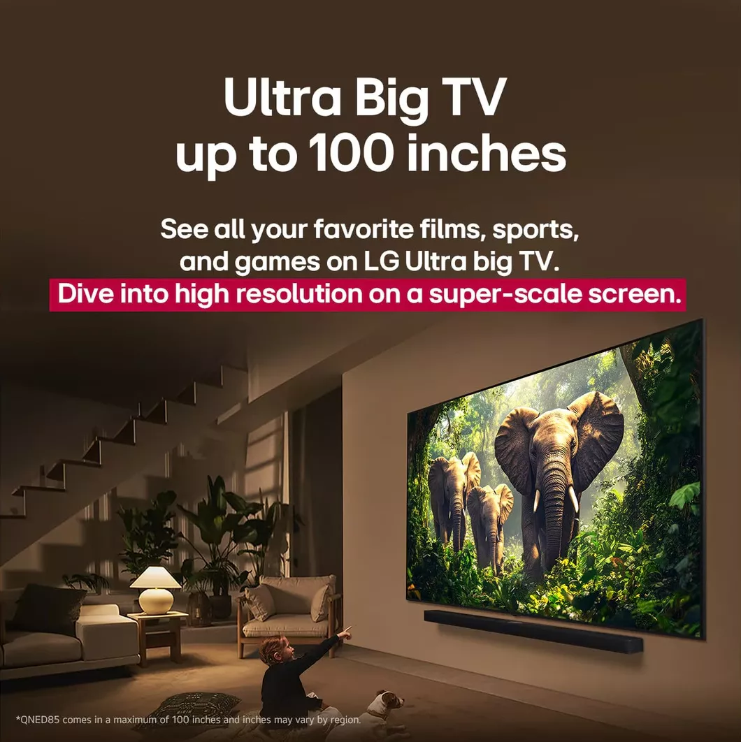 55QNED86A6A téléviseur LG QNED Evo 55” 4K Mini LED 120Hz A8 AI - 7