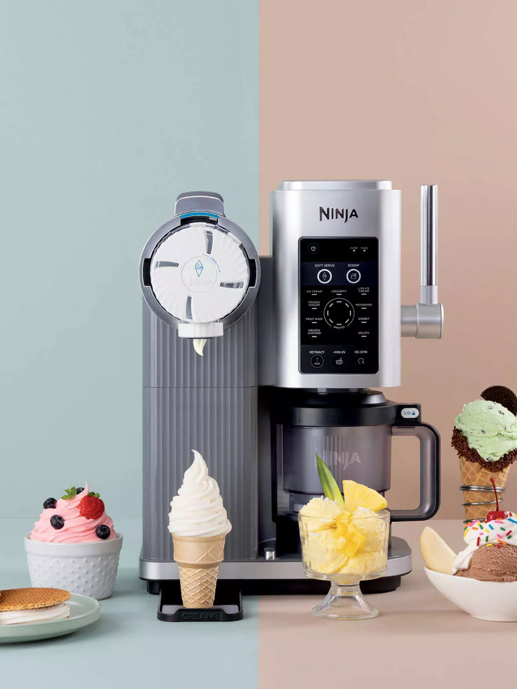 NC701EU Machine à glaces Ninja Creami Swirl 13 prg 800W - 12