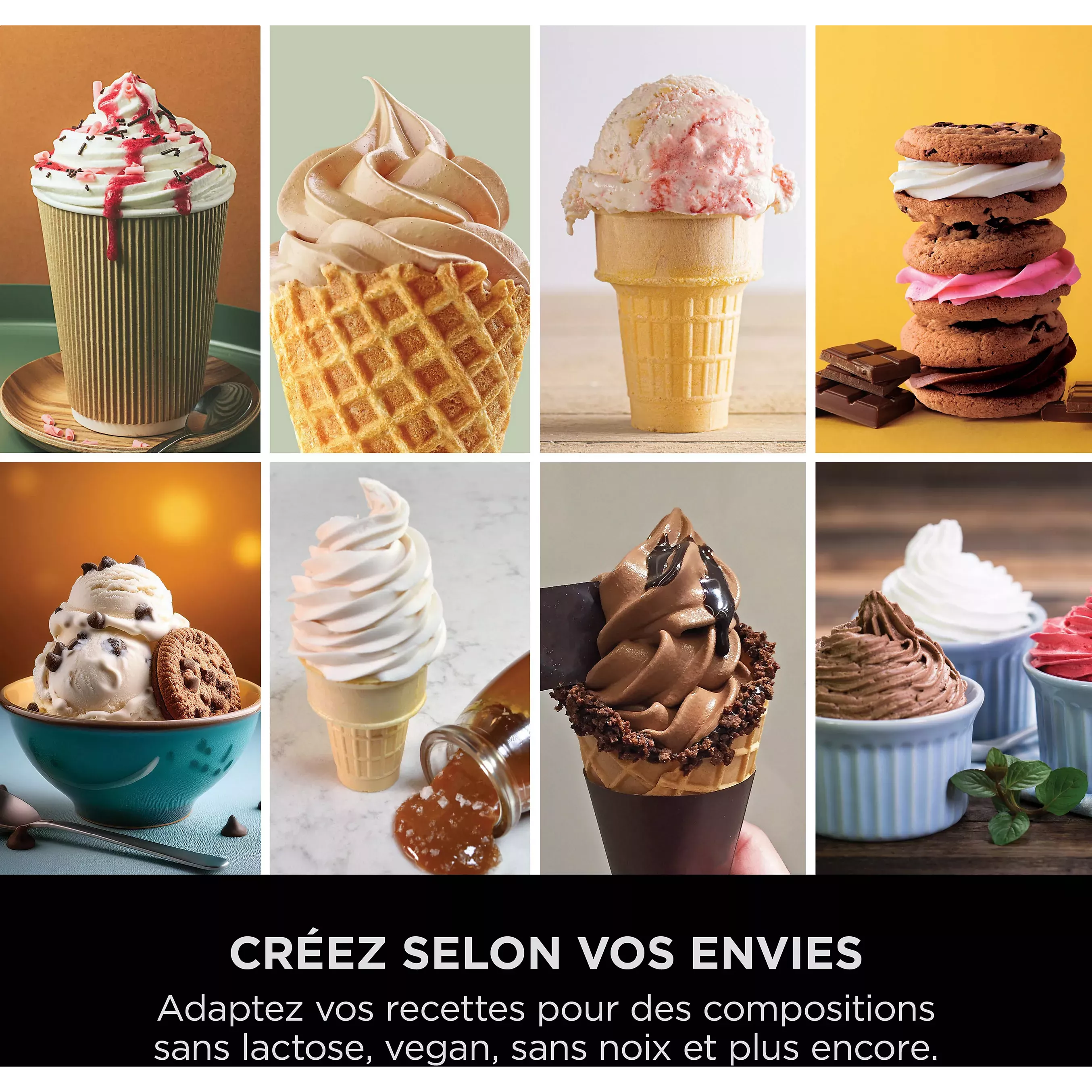 NC701EU Machine à glaces Ninja Creami Swirl 13 prg 800W - 7