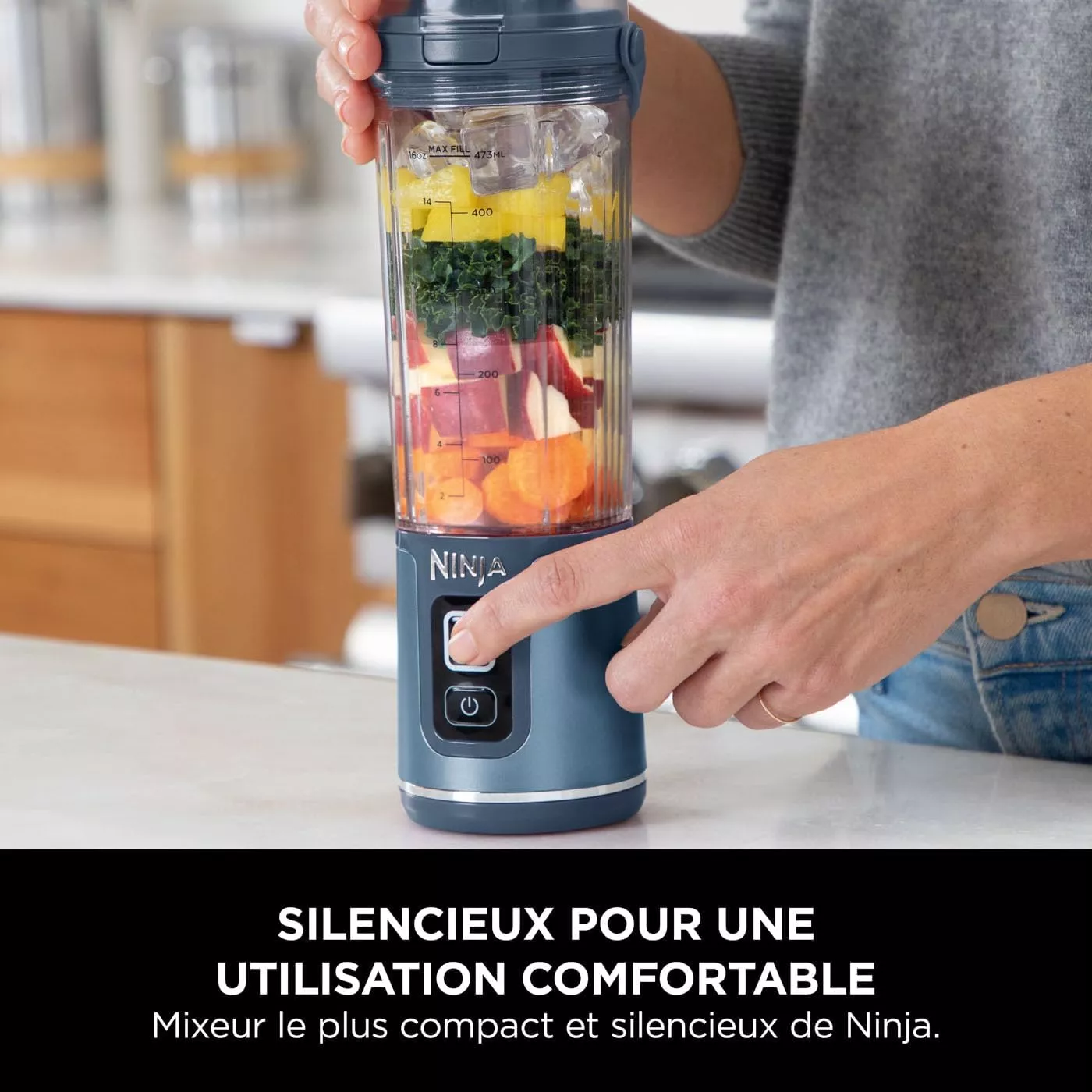 BC151EUNV Blender Ninja portable sans fil Blast 530ML Type-c - 9