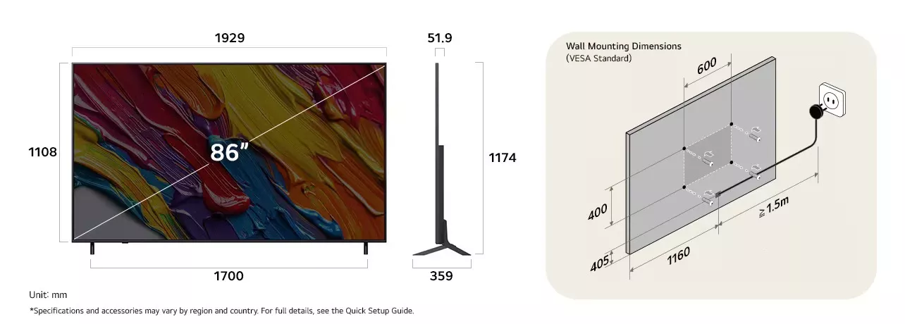 86QNED82A6B TELEVISEUR LG QNED AI 86” 4K Smart TV α7 AI Gen8 - 11