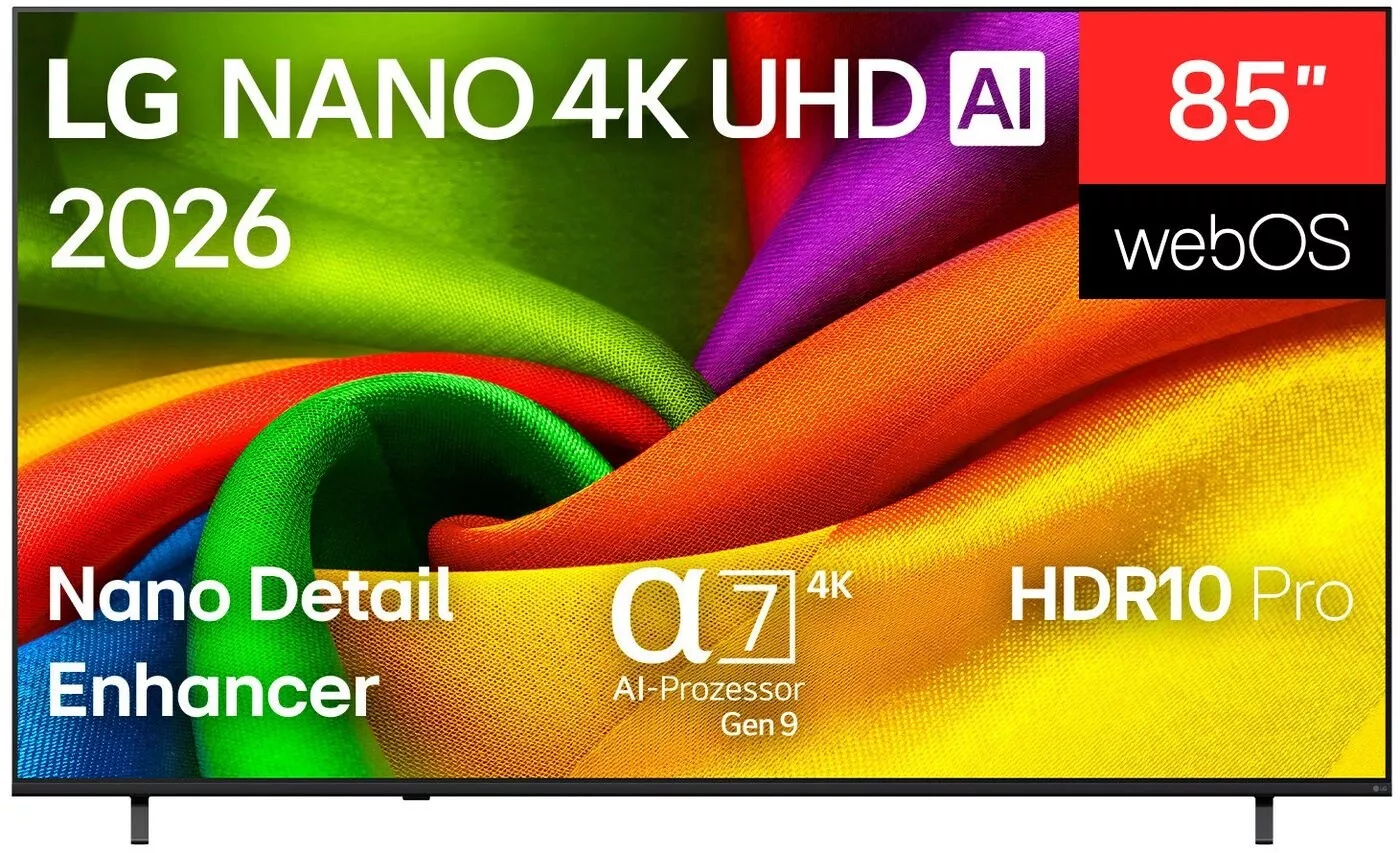 85NU850B6LA TELEVISEUR LG NanoCell 85” 4K Smart TV α7 AI Gen9 - 1