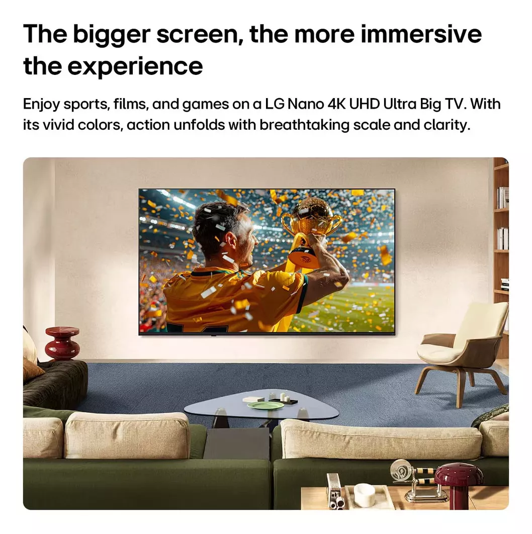 85NU850B6LA TELEVISEUR LG NanoCell 85” 4K Smart TV α7 AI Gen9 - 8