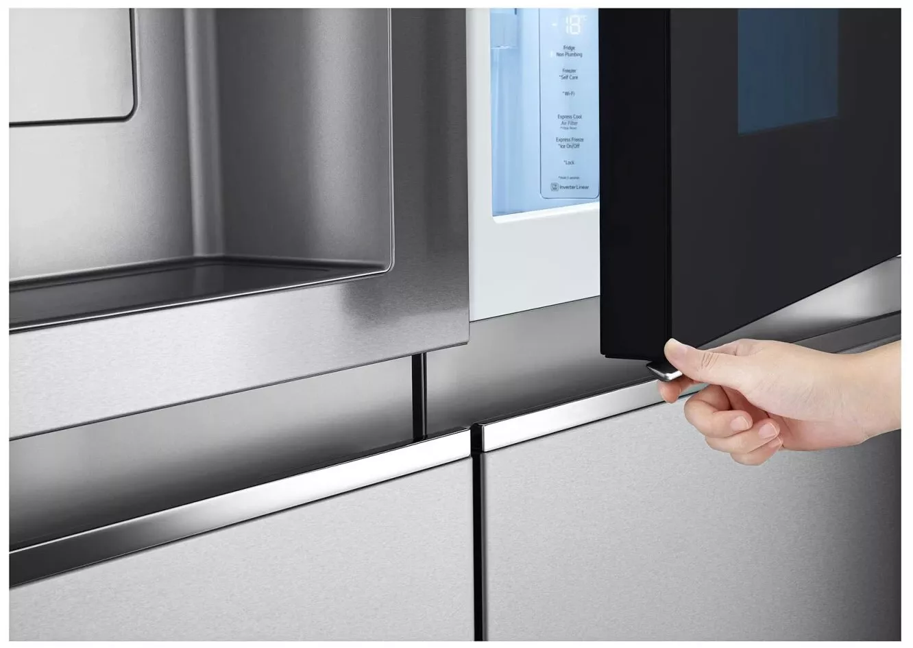 GC-Z27BSES Réfrigérateur LG InstaView Side by Side 617L Inox - 8
