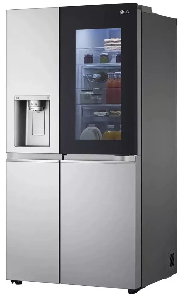 GC-Z27BSES Réfrigérateur LG InstaView Side by Side 617L Inox - 6