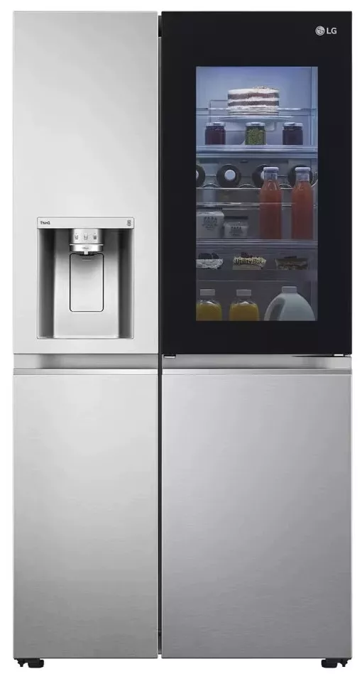 GC-Z27BSES Réfrigérateur LG InstaView Side by Side 617L Inox - 0