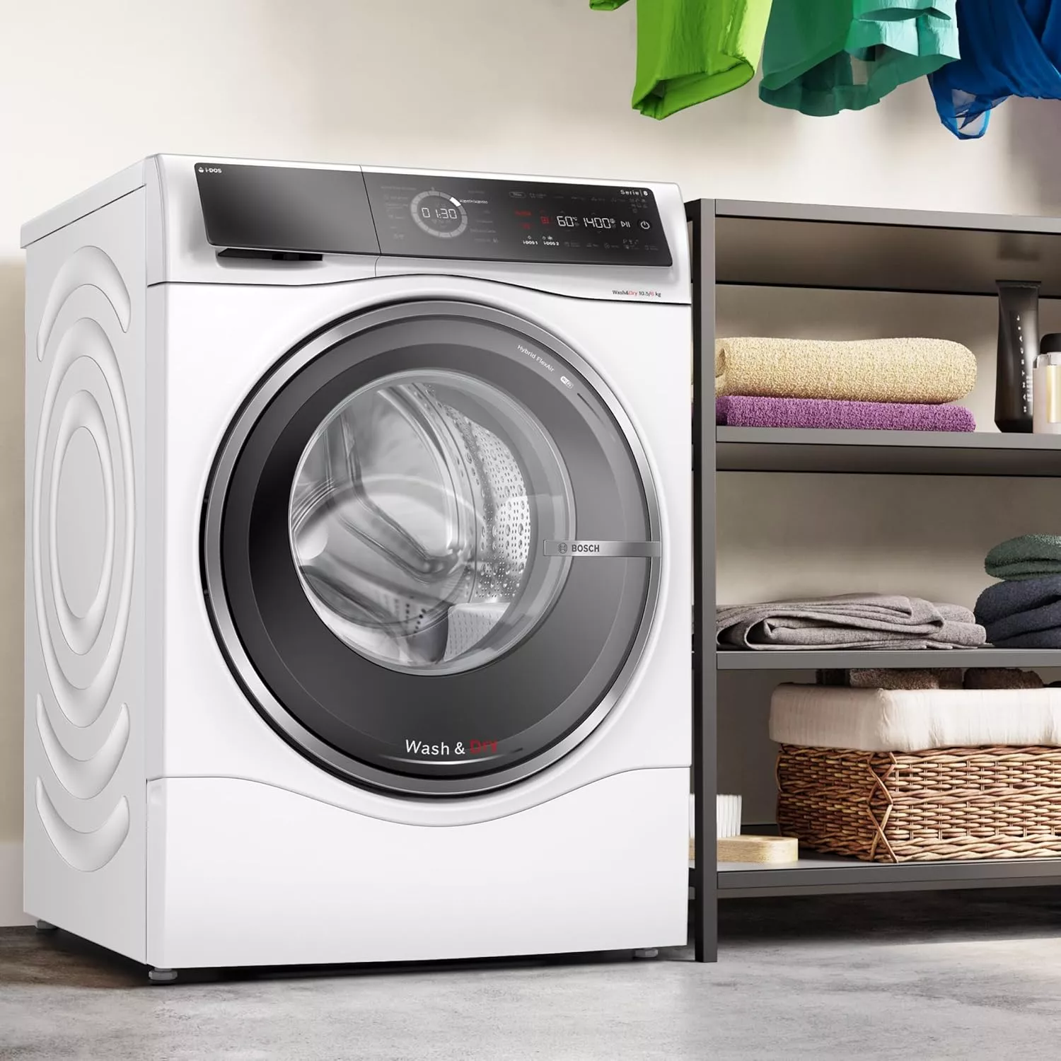 WNC254A0ES Lave-linge séchant 10.5/6kg Bosch Série 8 AutoDose - 1