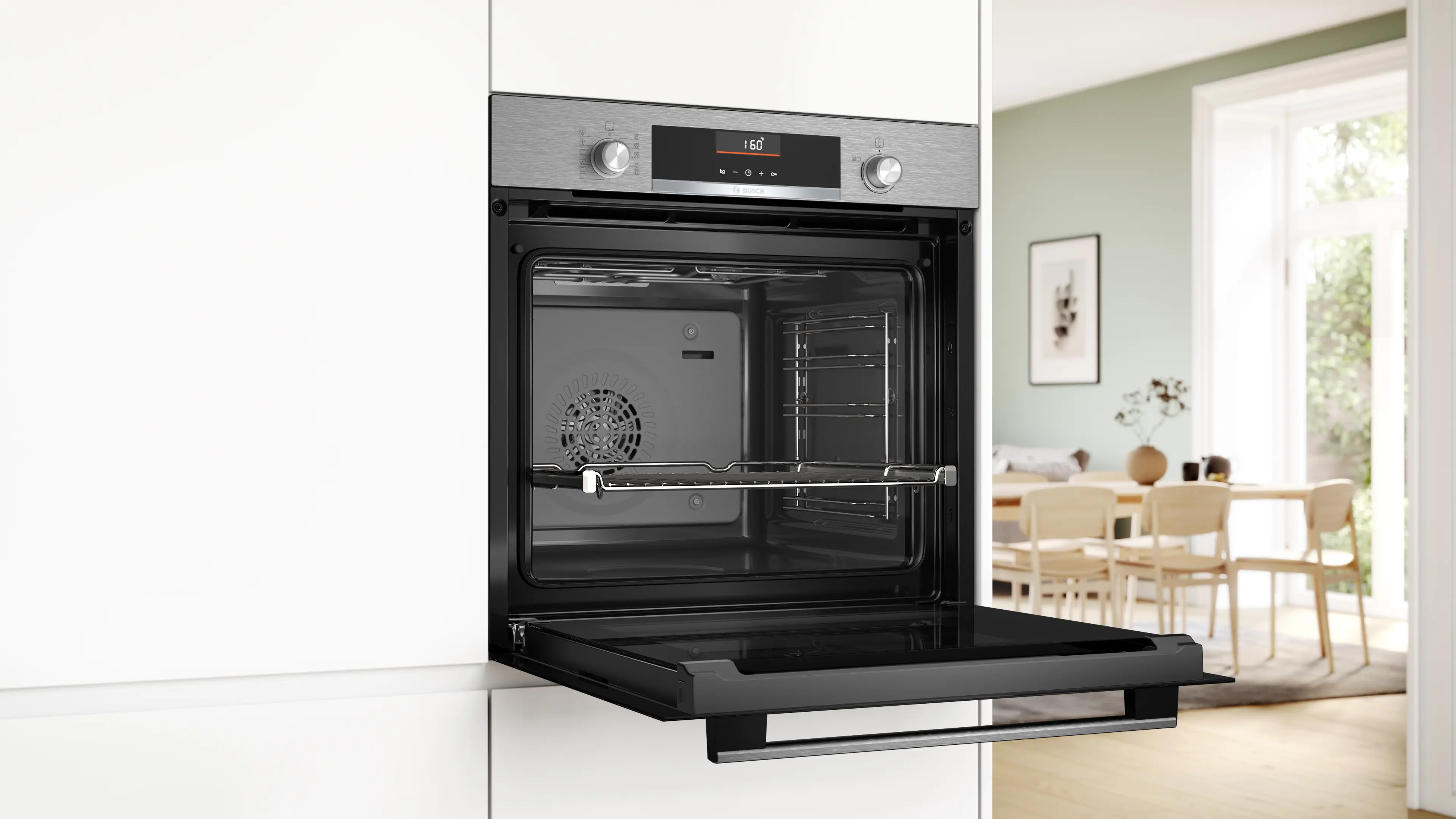 HBG536ES4 Four encastrable Bosch Série 6 AirFry 71L Inox - 4